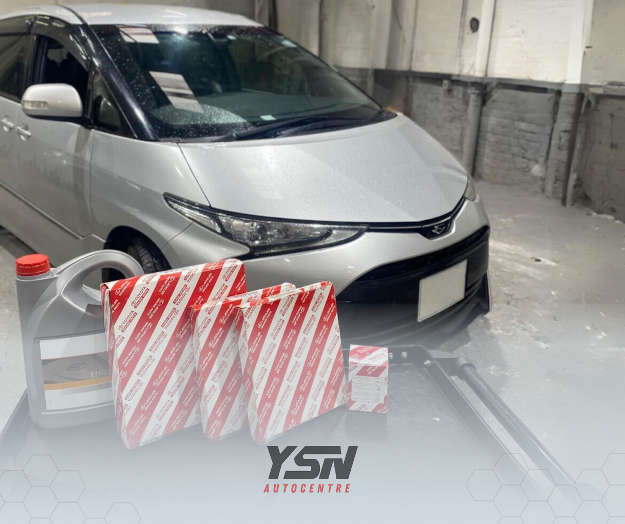 Interim service with fresh oil and filters at YSN Autocentre Smethwick