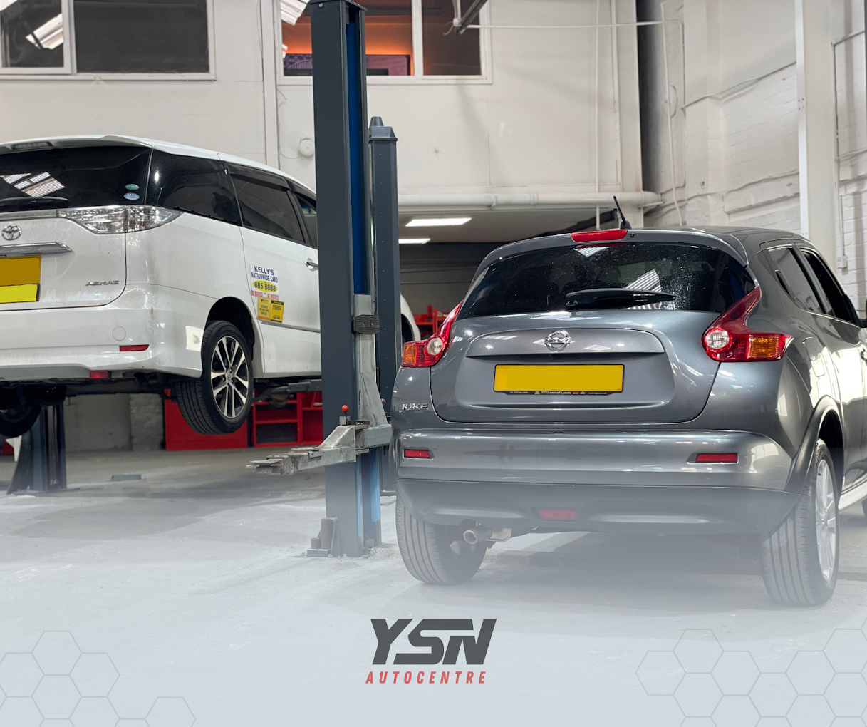 Battery replacement work at YSN Autocentre Smethwick